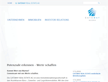 Tablet Screenshot of gateway-re.de